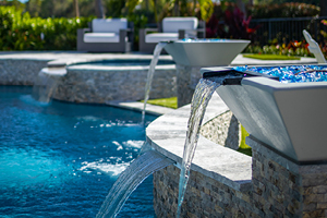 pool fountains